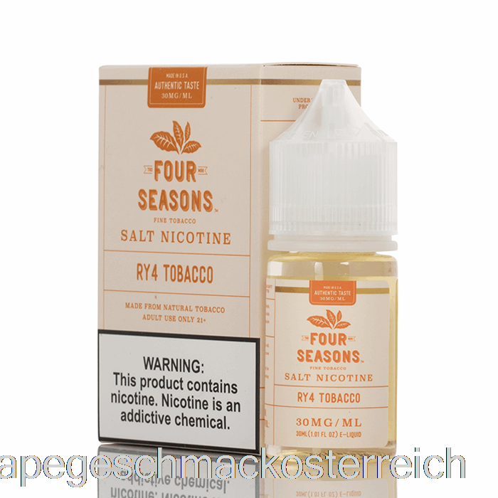 Ry4 Tabaksalz – Vier Jahreszeiten – 30 Ml, 30 Mg Vape-Geschmack